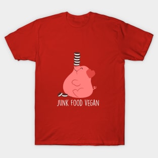 Junk Food Vegan - Dark T-Shirt